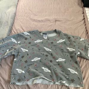 Friends crop top sweater